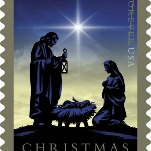 Traditional Christmas: Nativity Forever Stamps