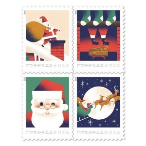 A Visit From St.Nick Forever Stamps