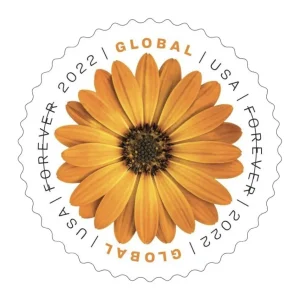 Global: African Daisy Forever Stamps