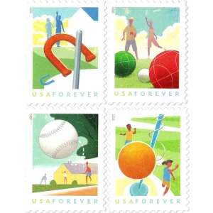 Backyard Games Forever Stamps