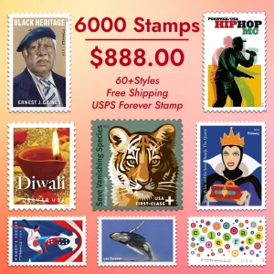 Buy More, More Discounts: $888 Get 6000 Forever Stamps