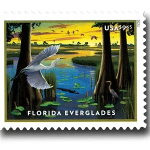 $9.65 Florida Everglades Forever Stamps